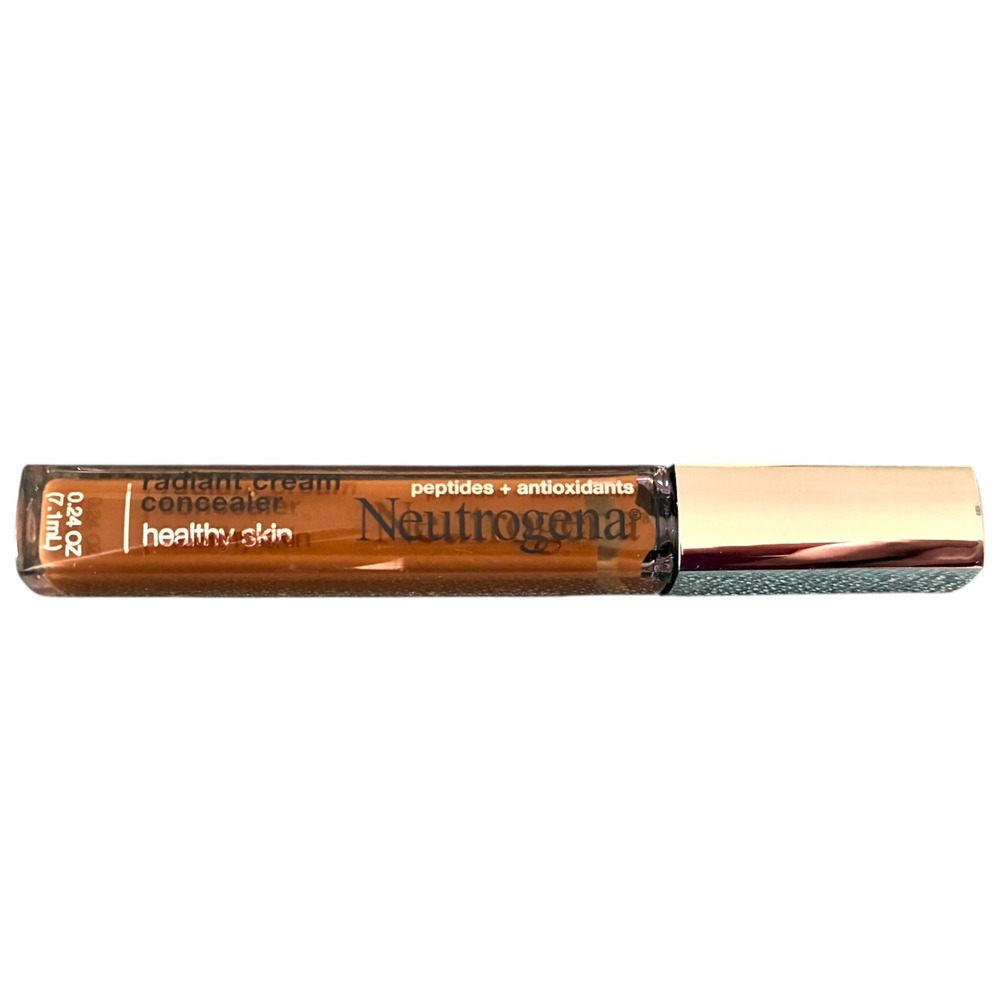 Neutrogena Healthy Skin Radiant Cream Concealer Peptides Shade Pecan Med/Deep 02